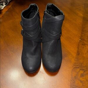 Charlotte Russe Black Ankle Boots